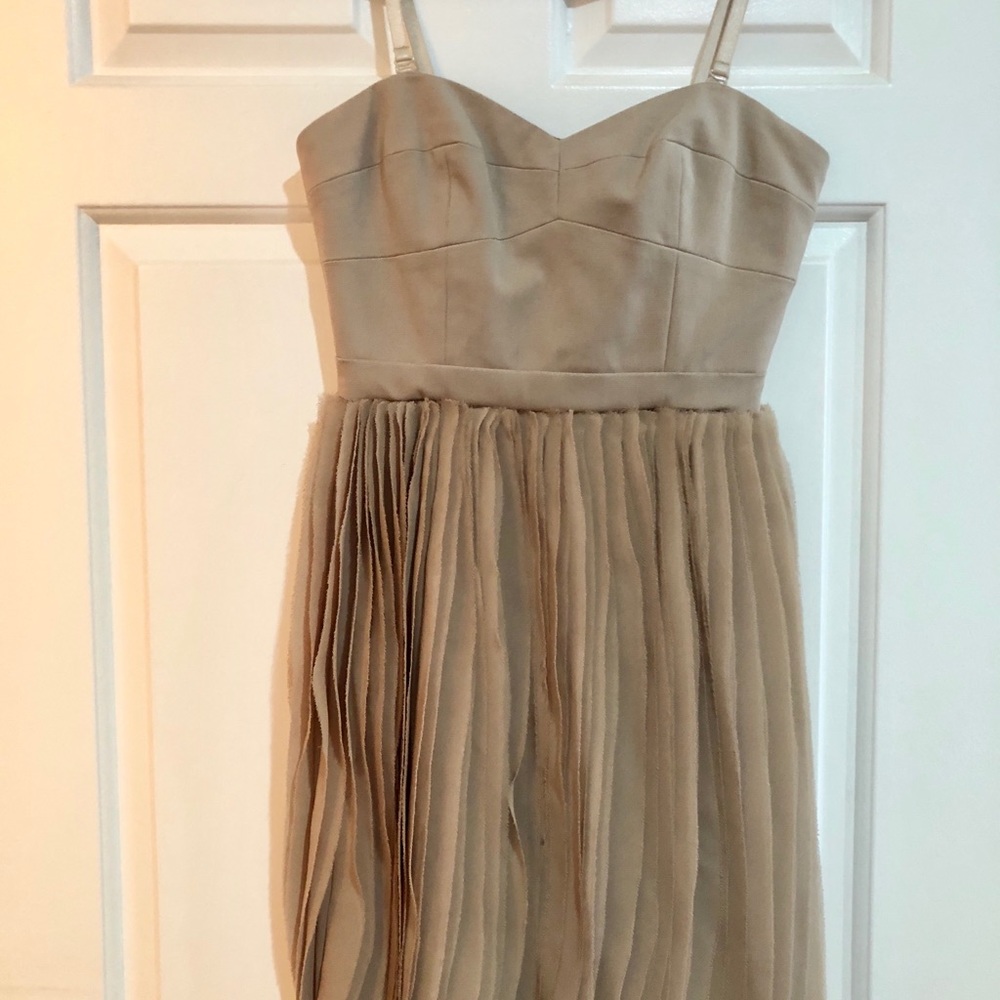 Tan BCBG mini dress